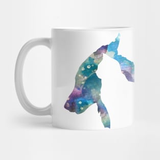 Cat and Dog Watercolor Portrait Mug